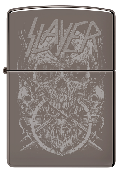Zippo 47205 vžigalnik Slayer, Skull Logo
