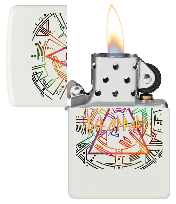 Zippo 47224 vžigalnik Def Lepard, Glow in the Dark
