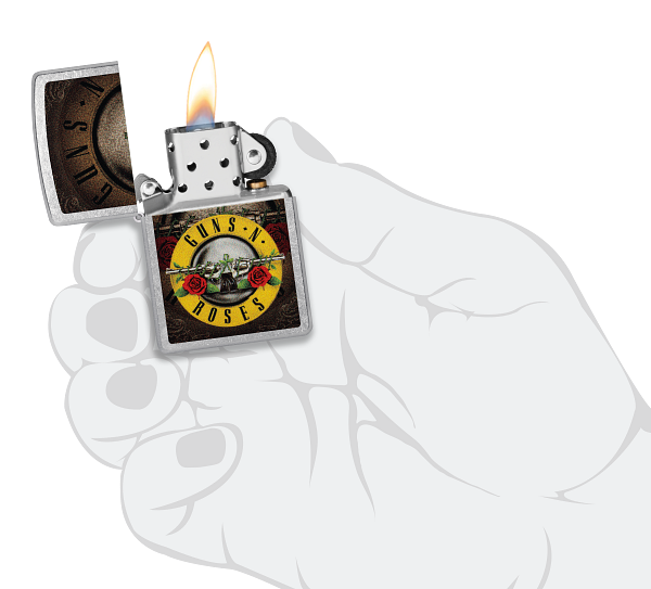 Zippo 47226 vžigalnik Guns'N'Roses, Logo