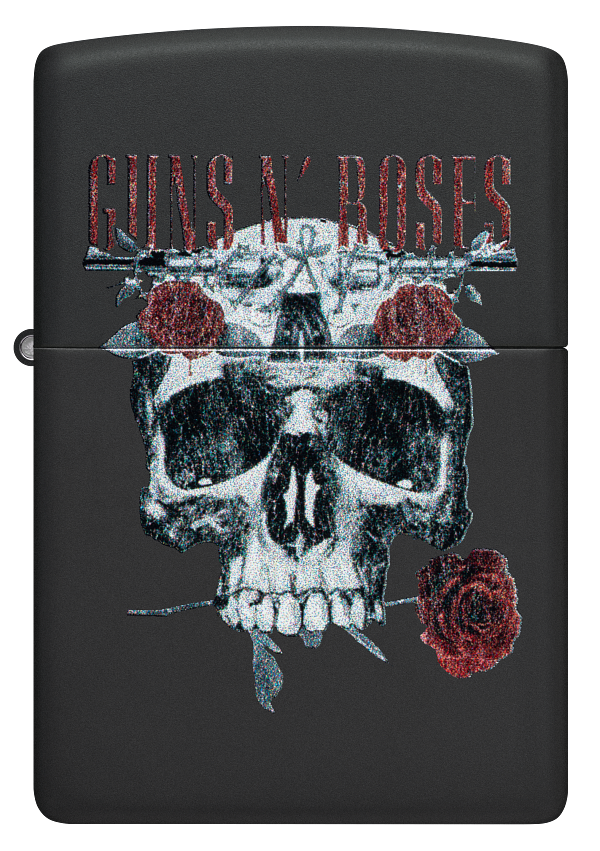 Zippo 47227 vžigalnik Guns'N'Roses, Skull and Roses