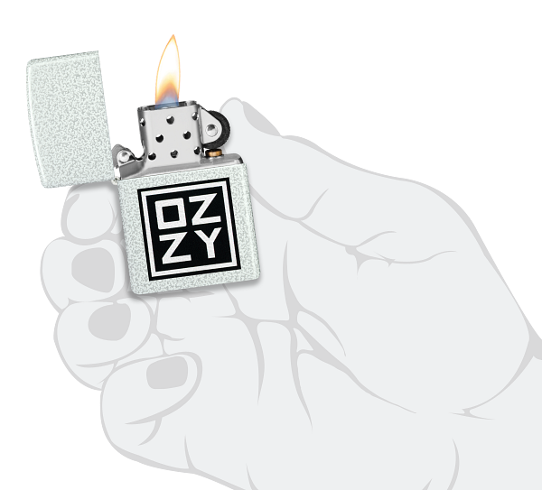 Zippo 47232 vžigalnik Ozzy Osbourne, Glacier