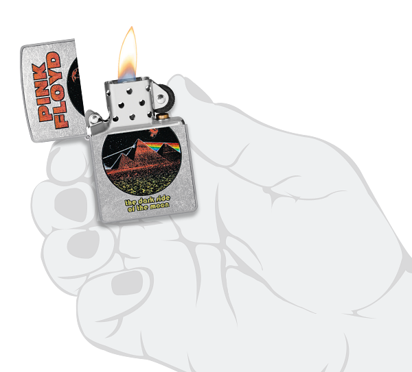 Zippo 47239 vžigalnik Pink Floyd, Street Chrome
