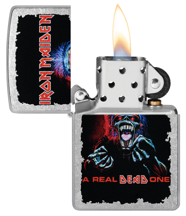 Zippo 47243 vžigalnik Iron Maiden, Street Chrome