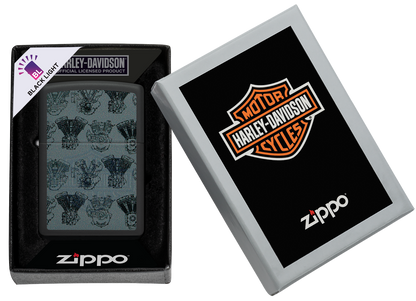 Zippo vžigalnik 48600 Harley Davidson® Motors UV