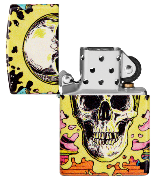Zippo vžigalnik 48640 Psychedelic Skull