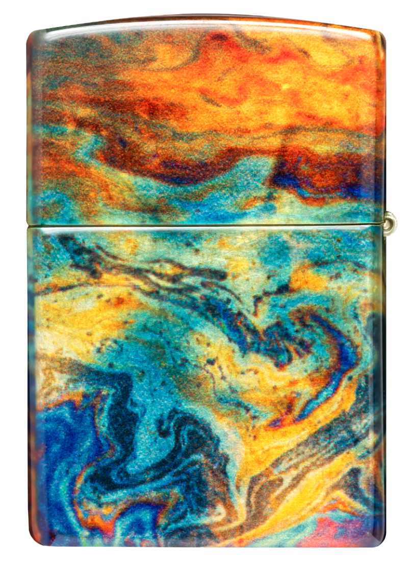 Zippo vžigalnik 48778 Colorful Tumbled Brass