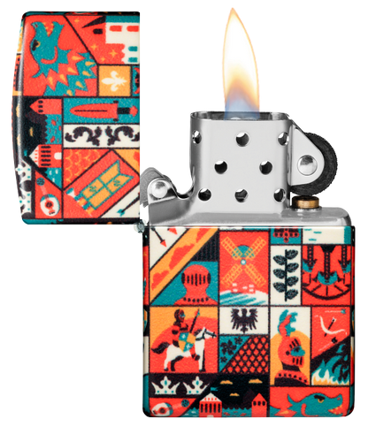 Zippo 48786 vžigalnik Of The Old Ages, 540 Matte