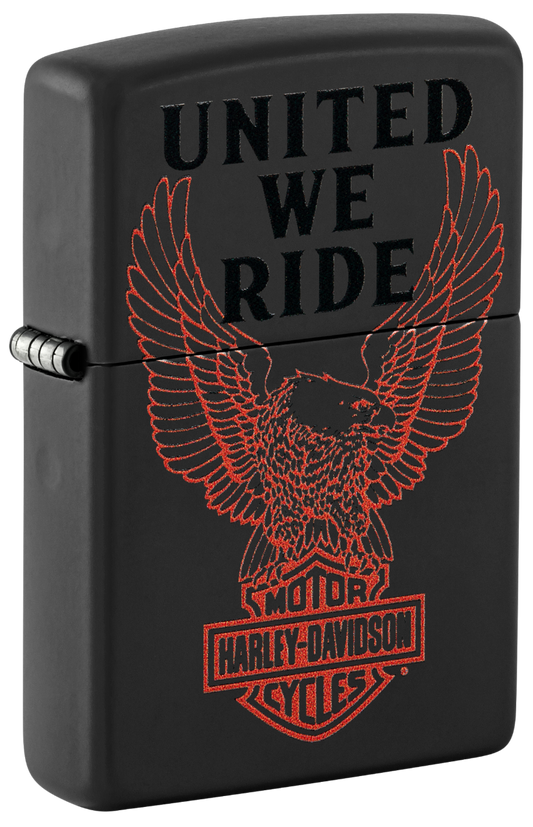 Zippo vžigalnik 48983 Harley Davidson® United We Ride