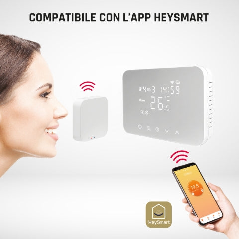 Termostat 49683040 WI-FI smart, bel