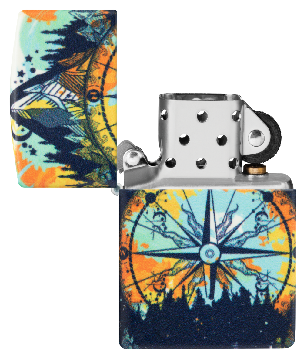 Zippo vžigalnik 49805 Nature Compass, Glow in the Dark
