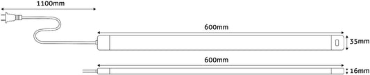 Avide 943046 Svetilka Cabinet LED 9W 4000K 500lm IP20