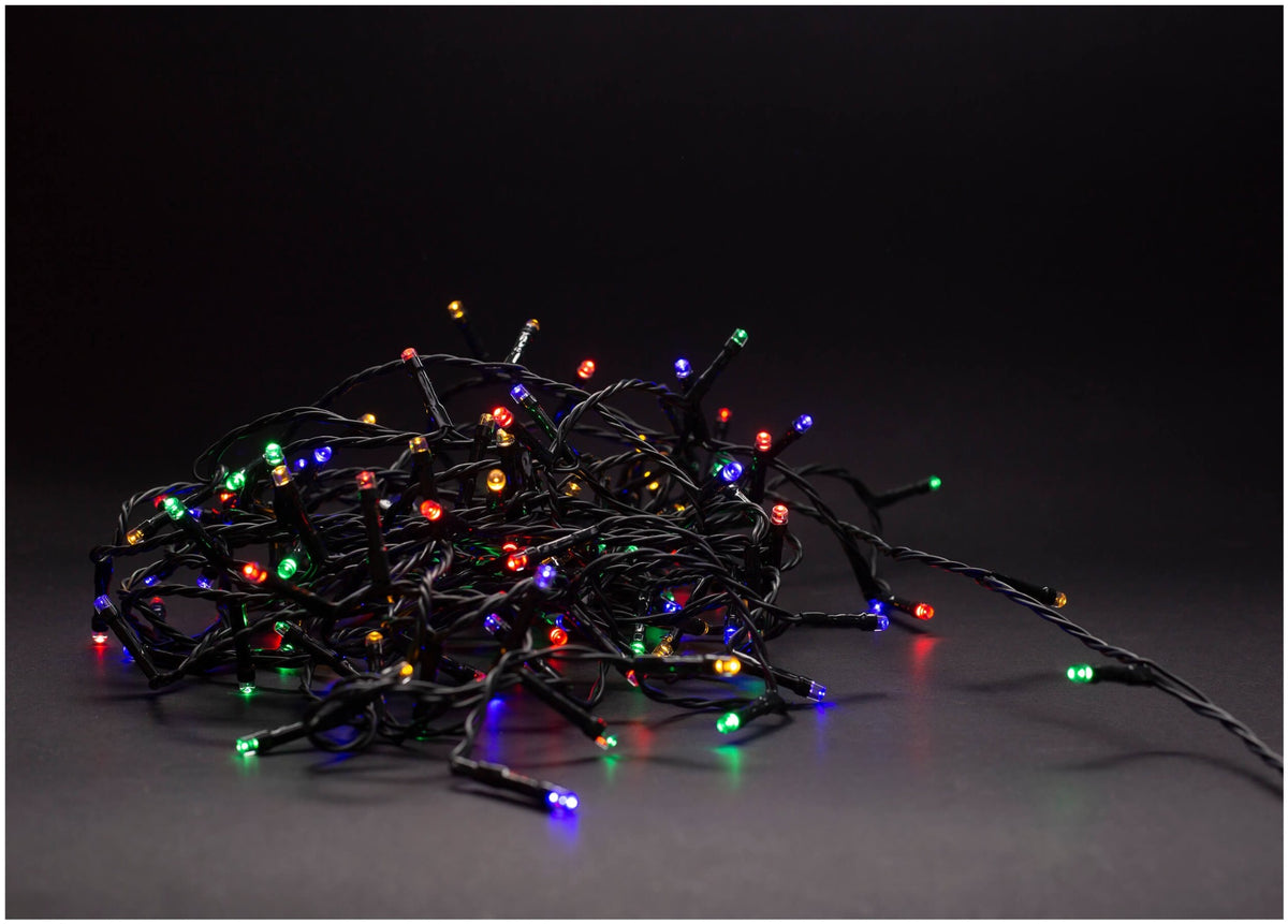 Entac 978888 Novoletne lučke - večbarvna vrv 180 LED 14 m