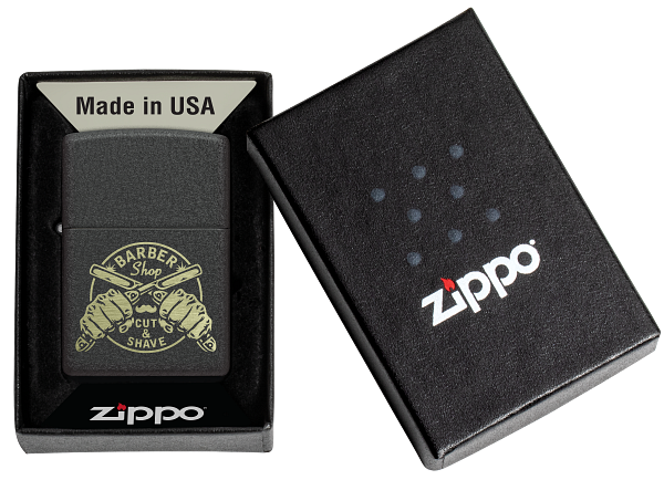 Zippo 60.006.827 vžigalnik Barber Shop