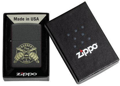 Zippo 60.006.827 vžigalnik Barber Shop