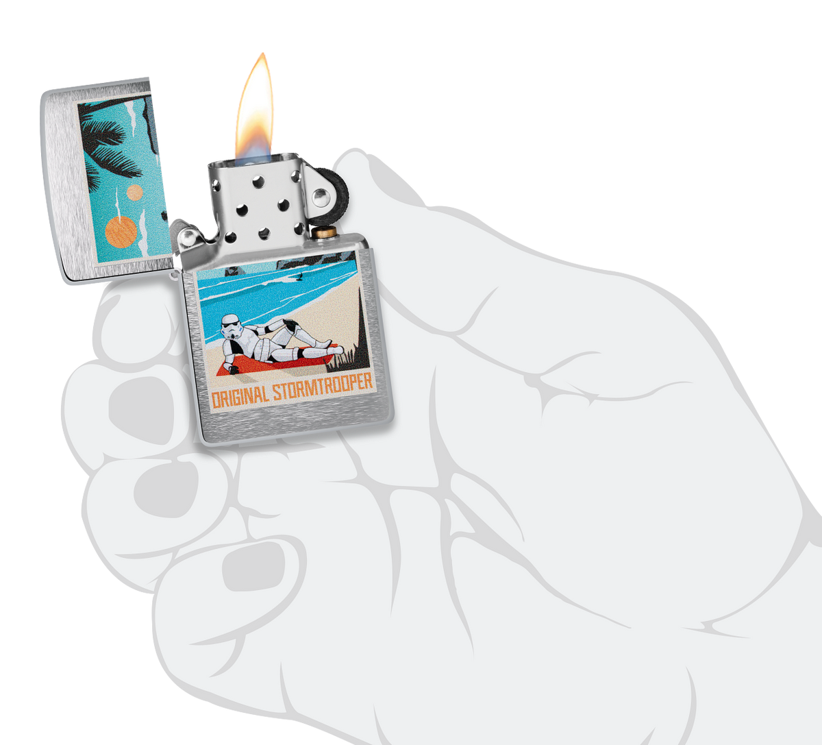 Zippo 60.007.760 vžigalnik Star Wars - Stormtrooper on the Beach