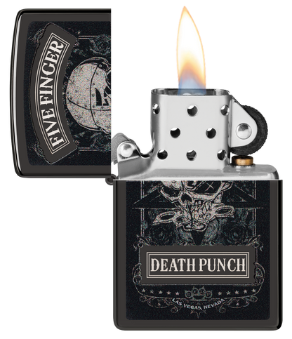 Zippo 60.007.797 vžigalnik Five Finger Death Punch - Skull