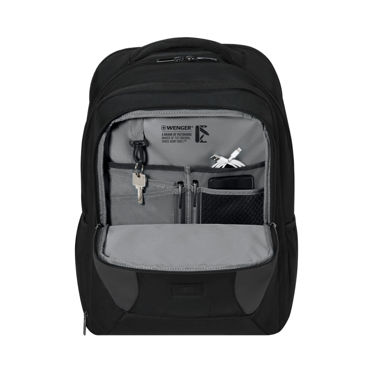 Nahrbtnik Wenger 612741 XE Extent 17˝, Črno-Siv
