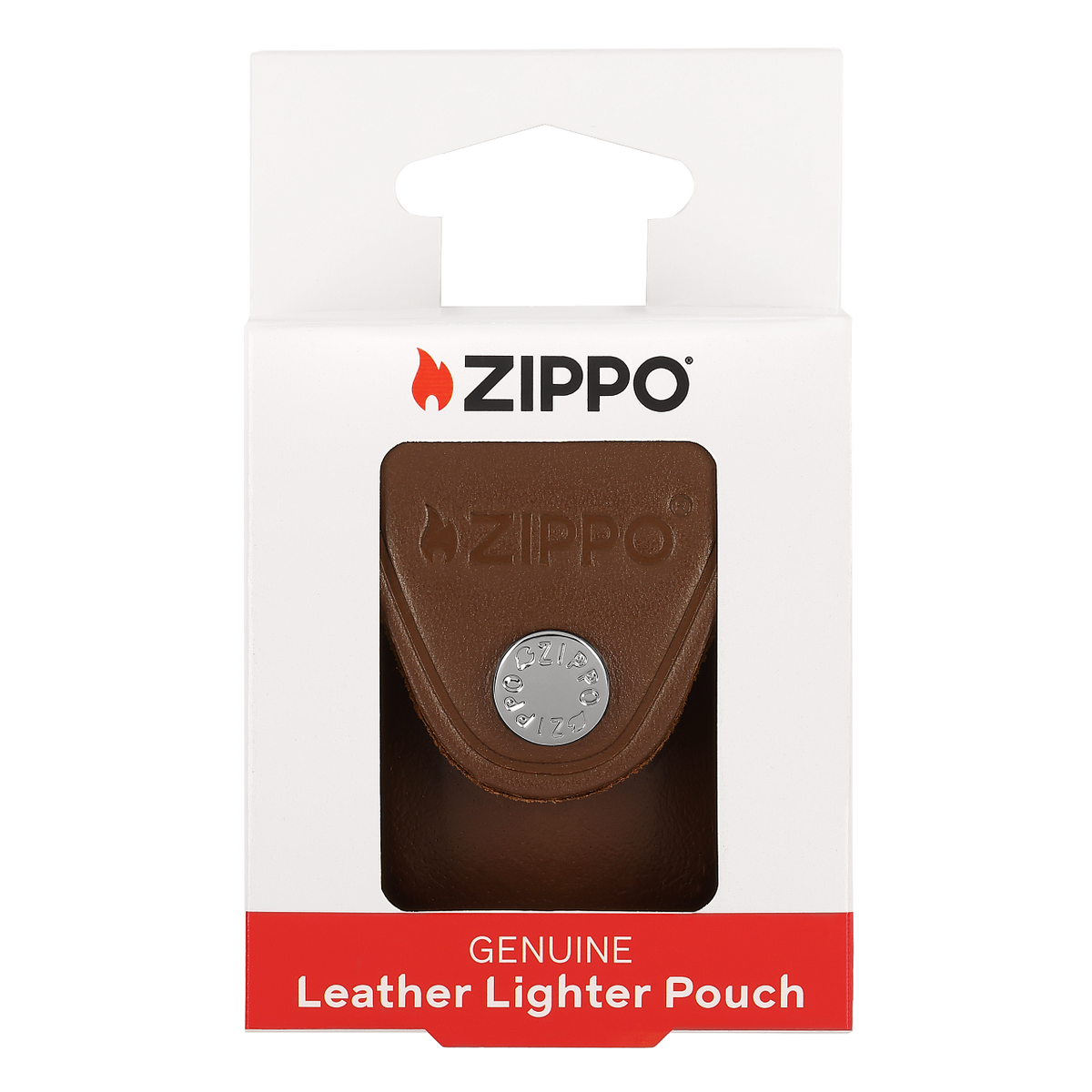 Zippo 67010 Etui za vžigalnik na kovinsko sponko, Rjav