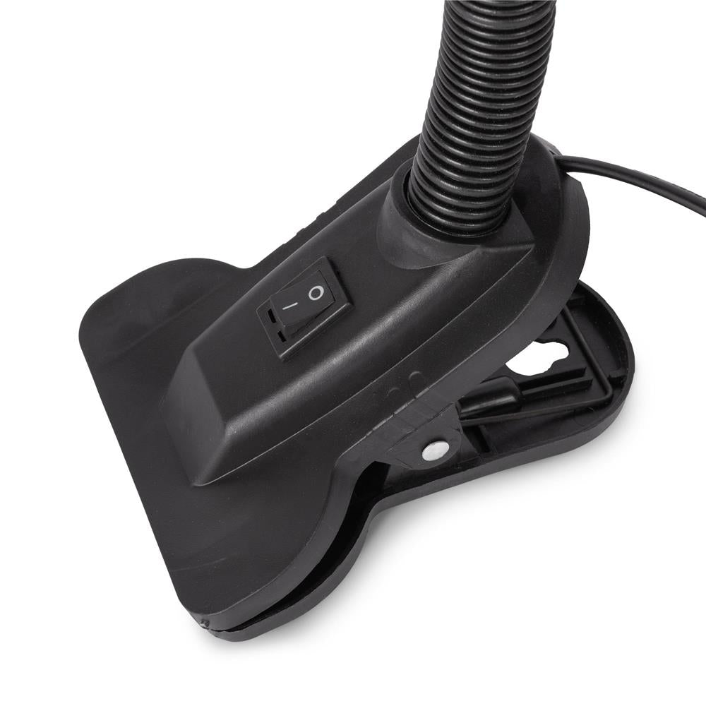 Svetilka namizna Basic s klipom max 60W bela LED, ABDL-CLIP-W-60W