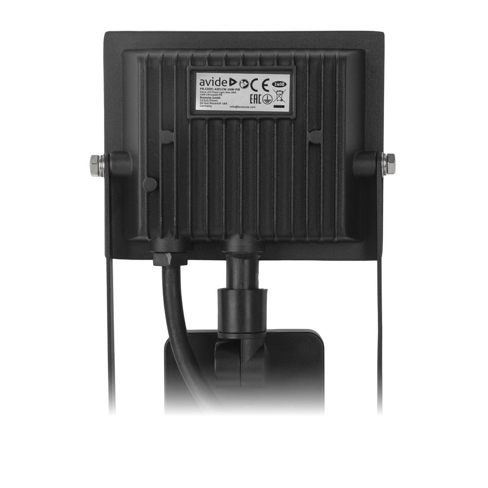 Reflektor Value Slim LED SMD 20W CW 6400K s senzorjem ASFLCW-20W-PIR