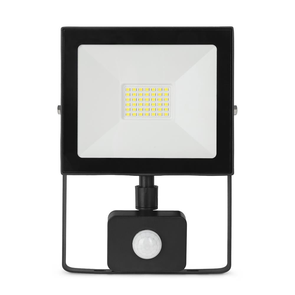 Reflektor Value Slim LED SMD 30W CW 6400K s senzorjem ASFLCW-30W-PIR