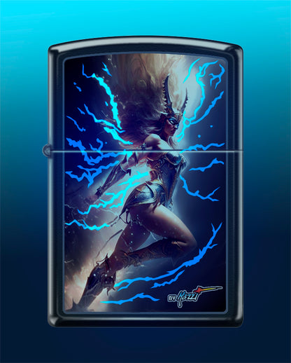 Zippo vžigalnik 46412 Blue Devil Girl by Mazzi