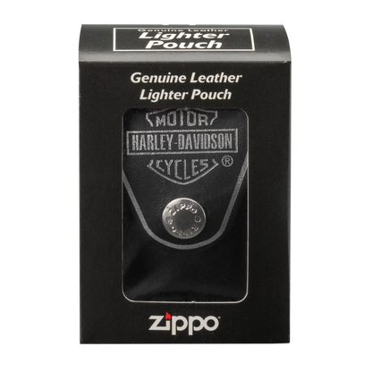Zippo usnjeni etui HDPBK - Harley Davidson