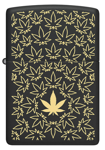 Zippo vžigalnik 36070 Cannabis Leaf