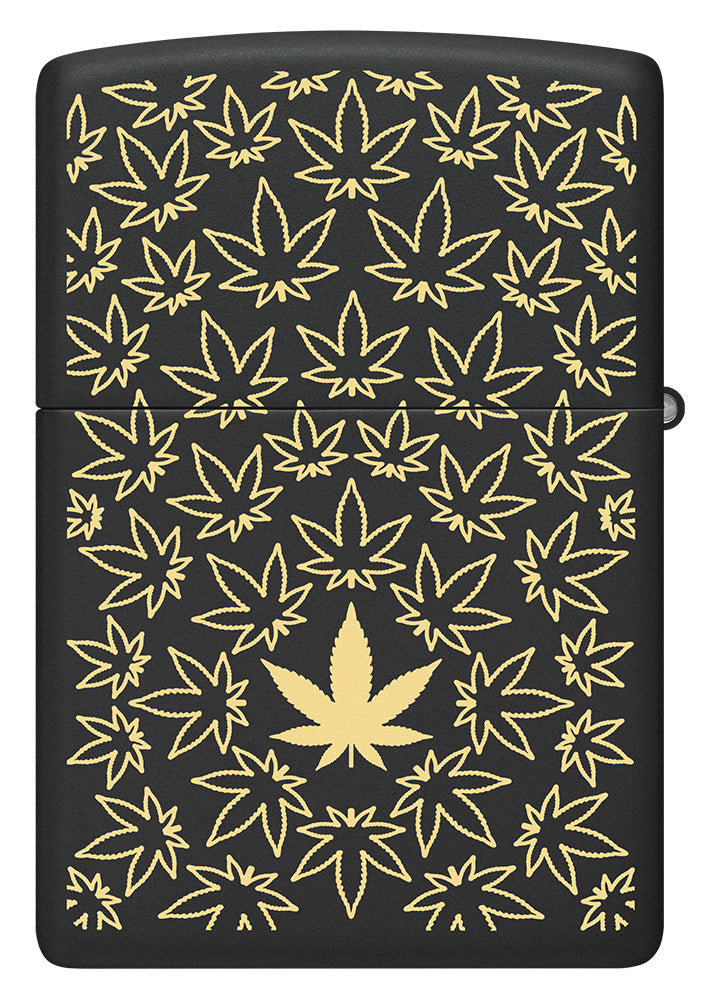 Zippo vžigalnik 36070 Cannabis Leaf