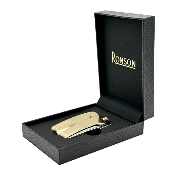Ronson 10100 Vžigalnik plinski Mini Premie Vareflame zlat