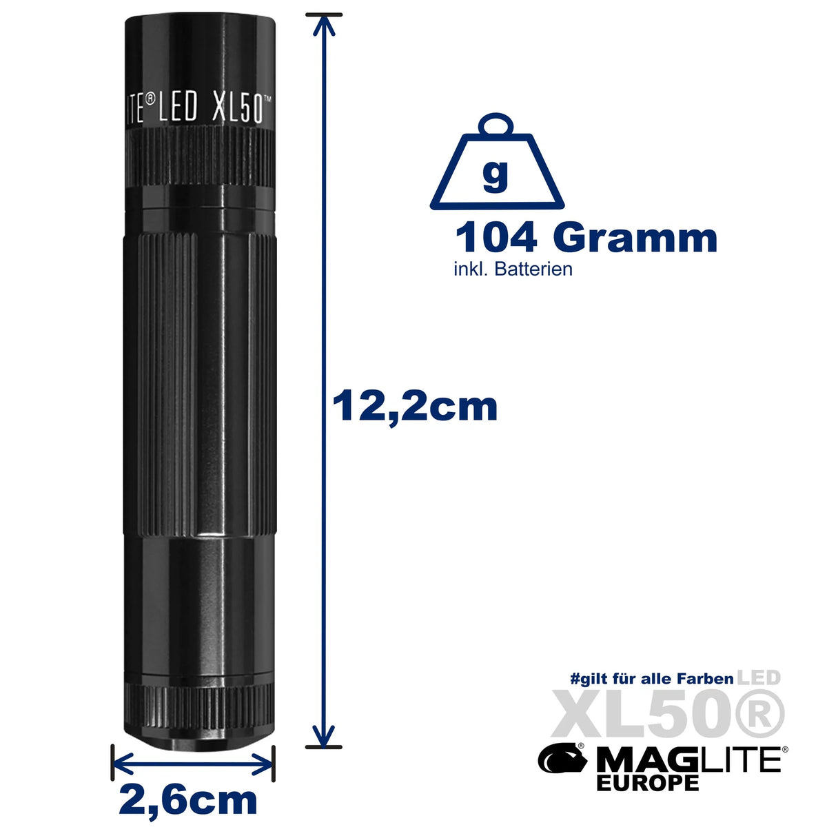 Maglite XL50-S3SZ7 svetilka XL50 3xAAA LED