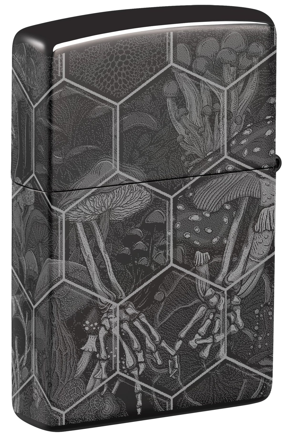Zippo 46425 vžigalnik Hexagon Trippy Skull