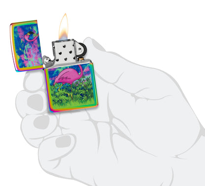 Zippo 46827 vžigalnik Flamingo Fields