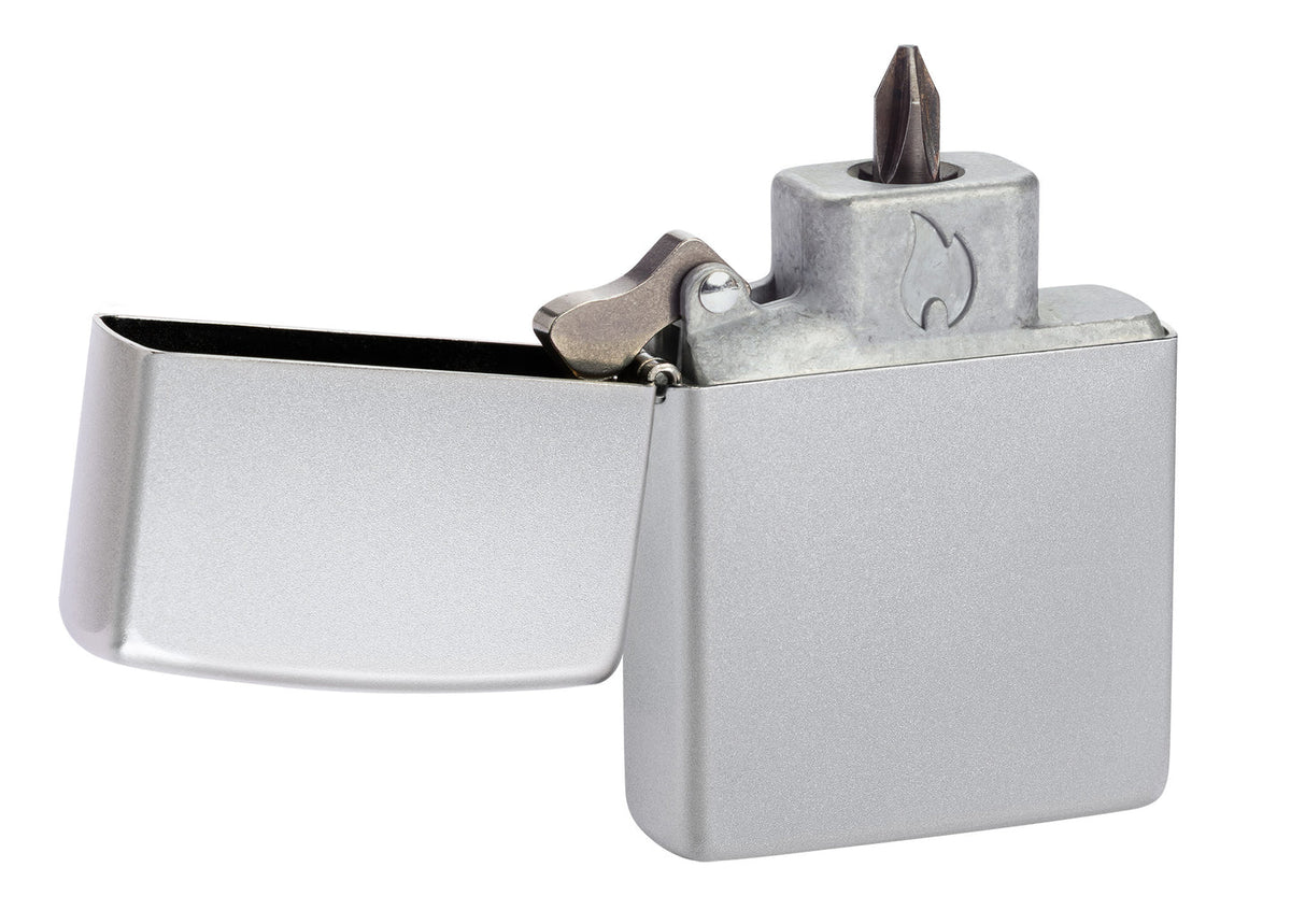 Zippo 40701 Vložek Bit Safe Screwdriver v ohiušju 205 Satin Chrome