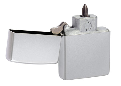 Zippo 40701 Vložek Bit Safe Screwdriver v ohiušju 205 Satin Chrome