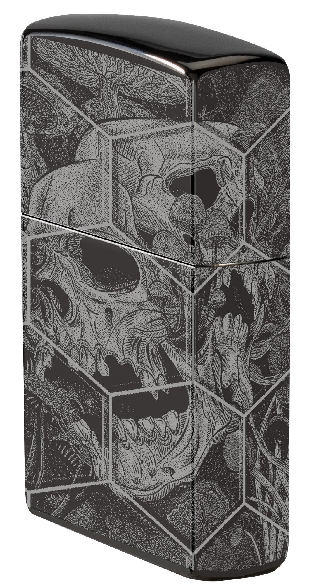Zippo 46425 vžigalnik Hexagon Trippy Skull