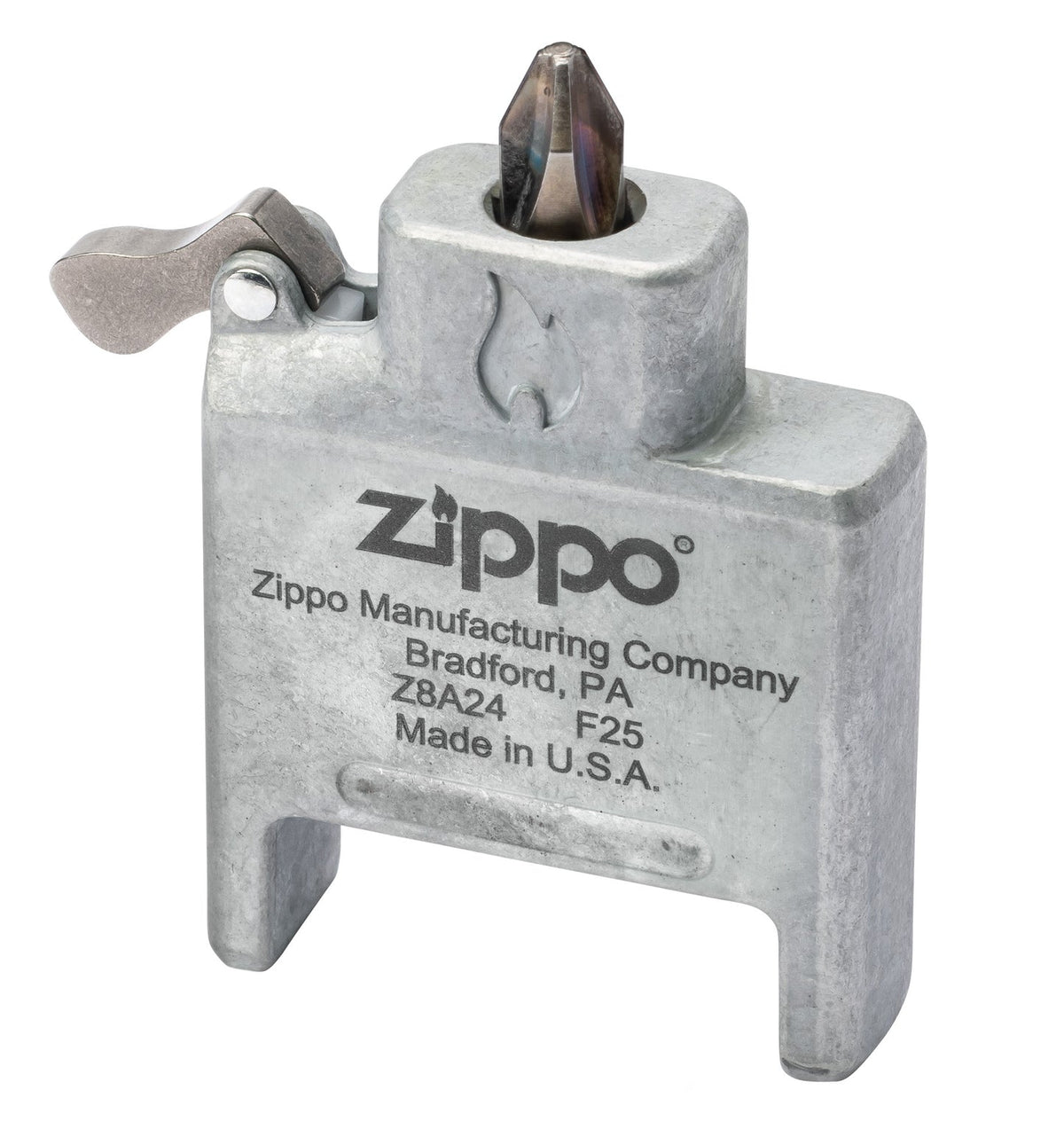 Zippo 40701 Vložek Bit Safe Screwdriver v ohiušju 205 Satin Chrome