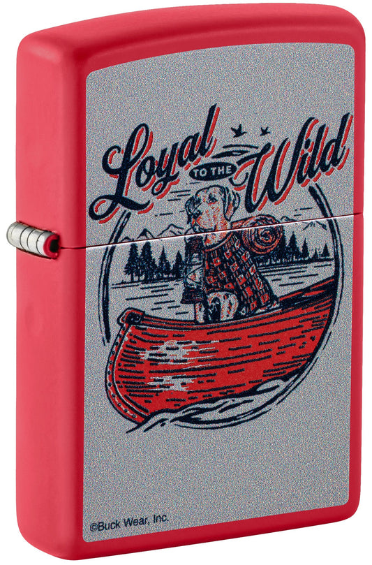 Zippo 46591 vžigalnik Loyal to the Wild by Buck Wear