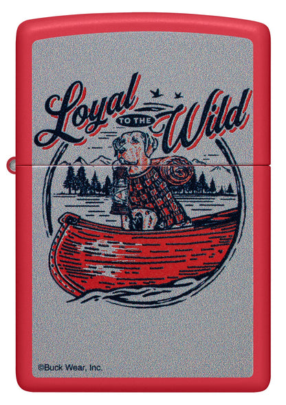 Zippo 46591 vžigalnik Loyal to the Wild by Buck Wear