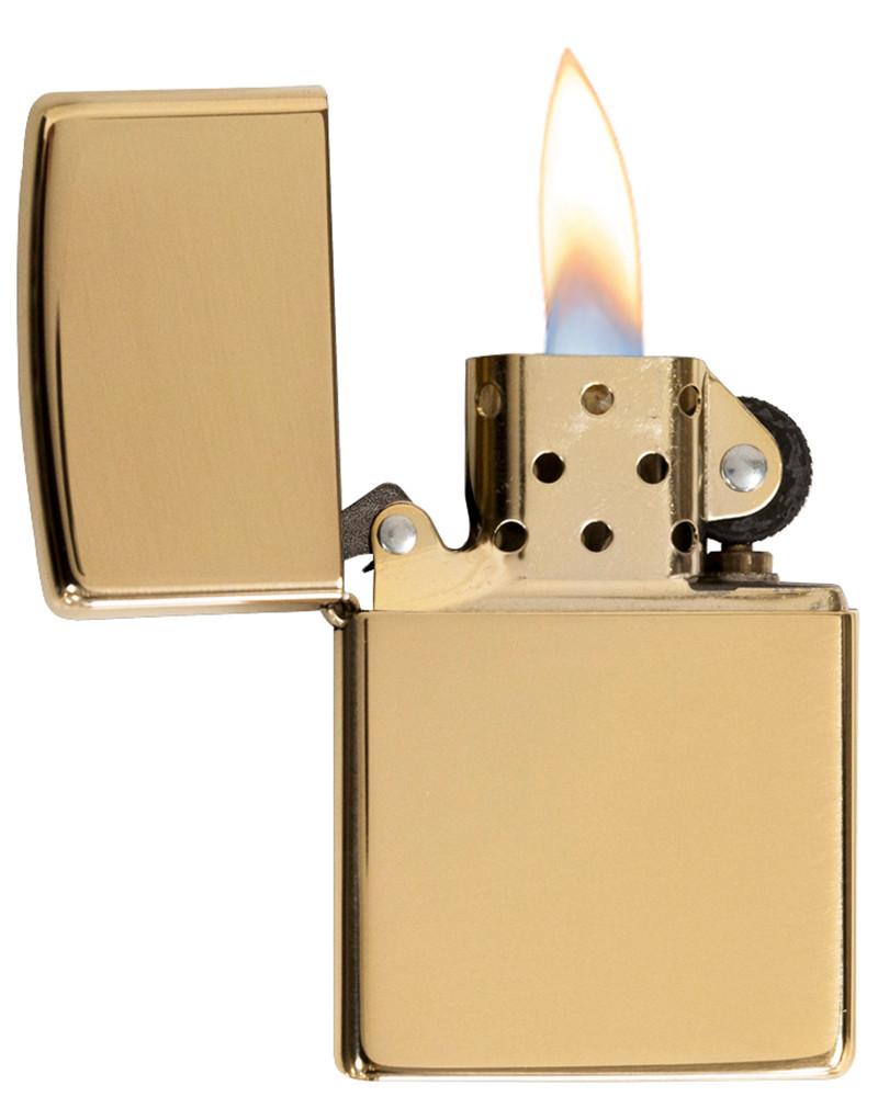 Zippo vžigalnik 169 High Polish Brass Armor®