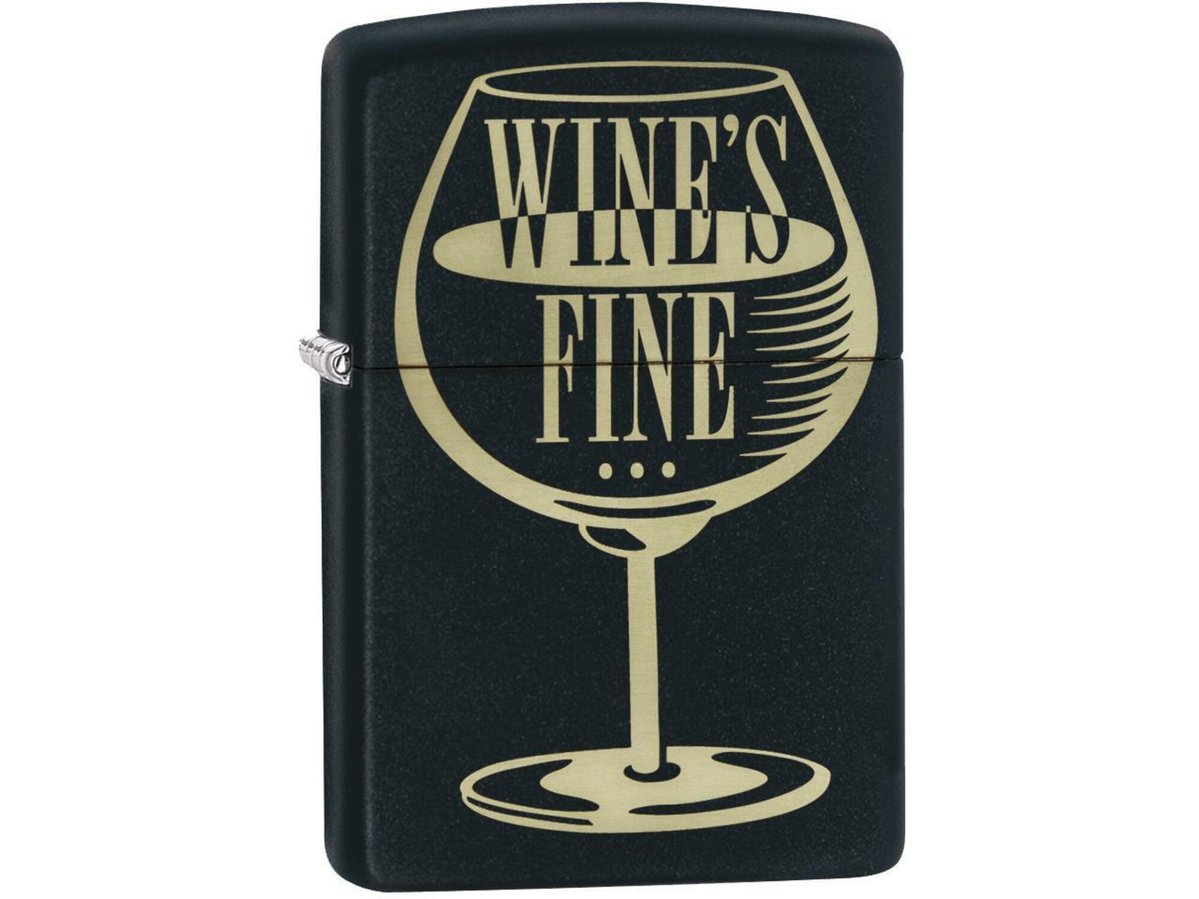 Zippo vžigalnik 29611 Wine's Fine Liquor's Quicker!