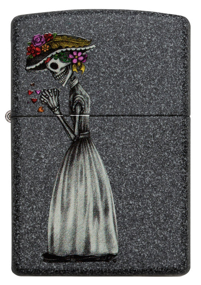 Zippo vžigalnik 28987 Day of The Dead Skulls SET (2 vžigalnika)