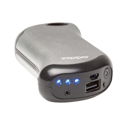 Zippo 2.007.341 HeatBank™ 9s Grelec za roke in USB polnilec, Srebrn