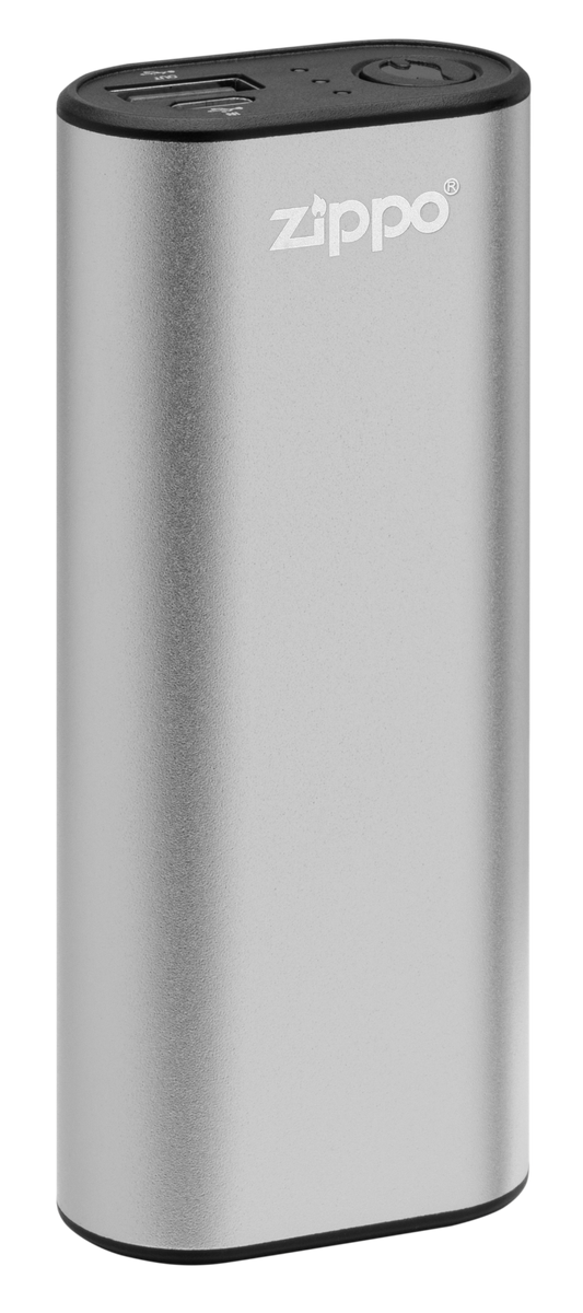 Zippo 2007390 HeatBank™ 6 - Polnilni grelec in Power Bank, Srebrn