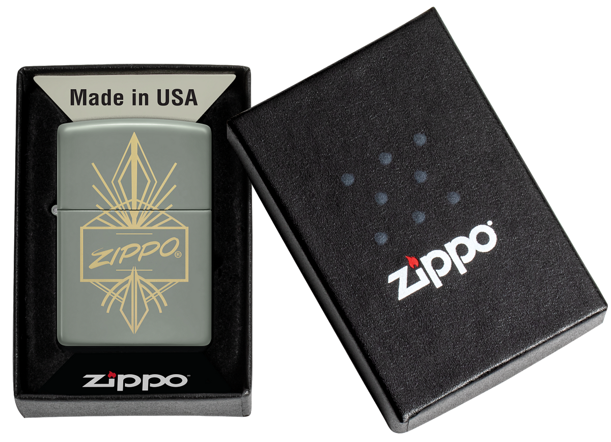 Zippo vžigalnik 48159 Zippo Script Logo