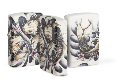 Zippo vžigalnik 48393 Tattoo Koi Fish