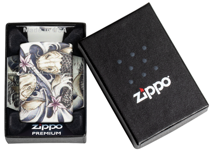 Zippo vžigalnik 48393 Tattoo Koi Fish