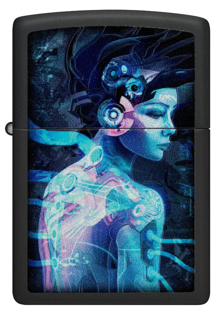 Zippo vžigalnik 48517 Cyber Woman UV