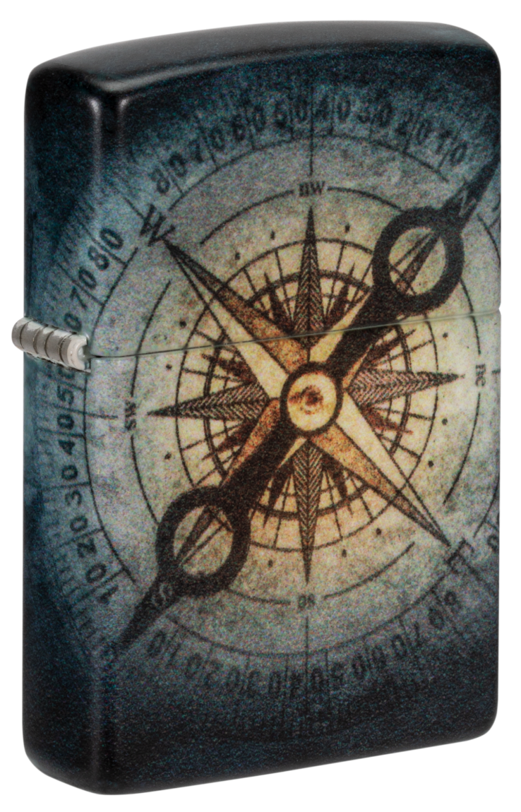 Zippo vžigalnik 48562 Compass Skull