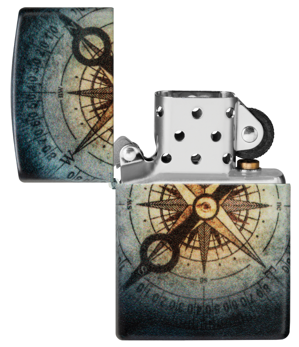 Zippo vžigalnik 48562 Compass Skull